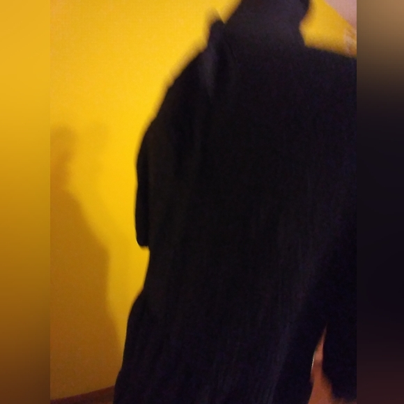 Kit & Sky Black 2 piece Cami and Sheer Dress - Picture 5 of 10